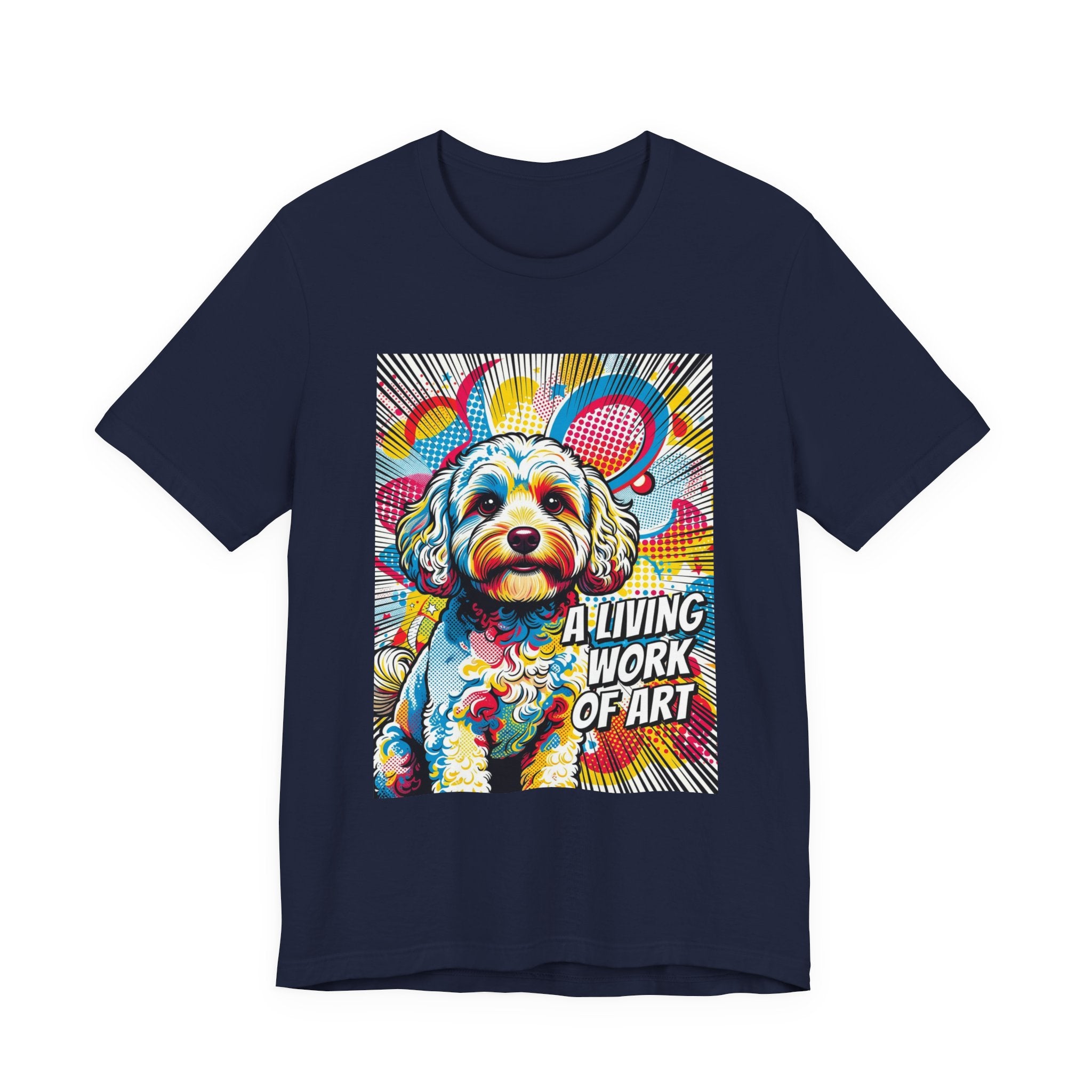 Cavapoo T Shirt | Living Work of Art Collection | Pop Art