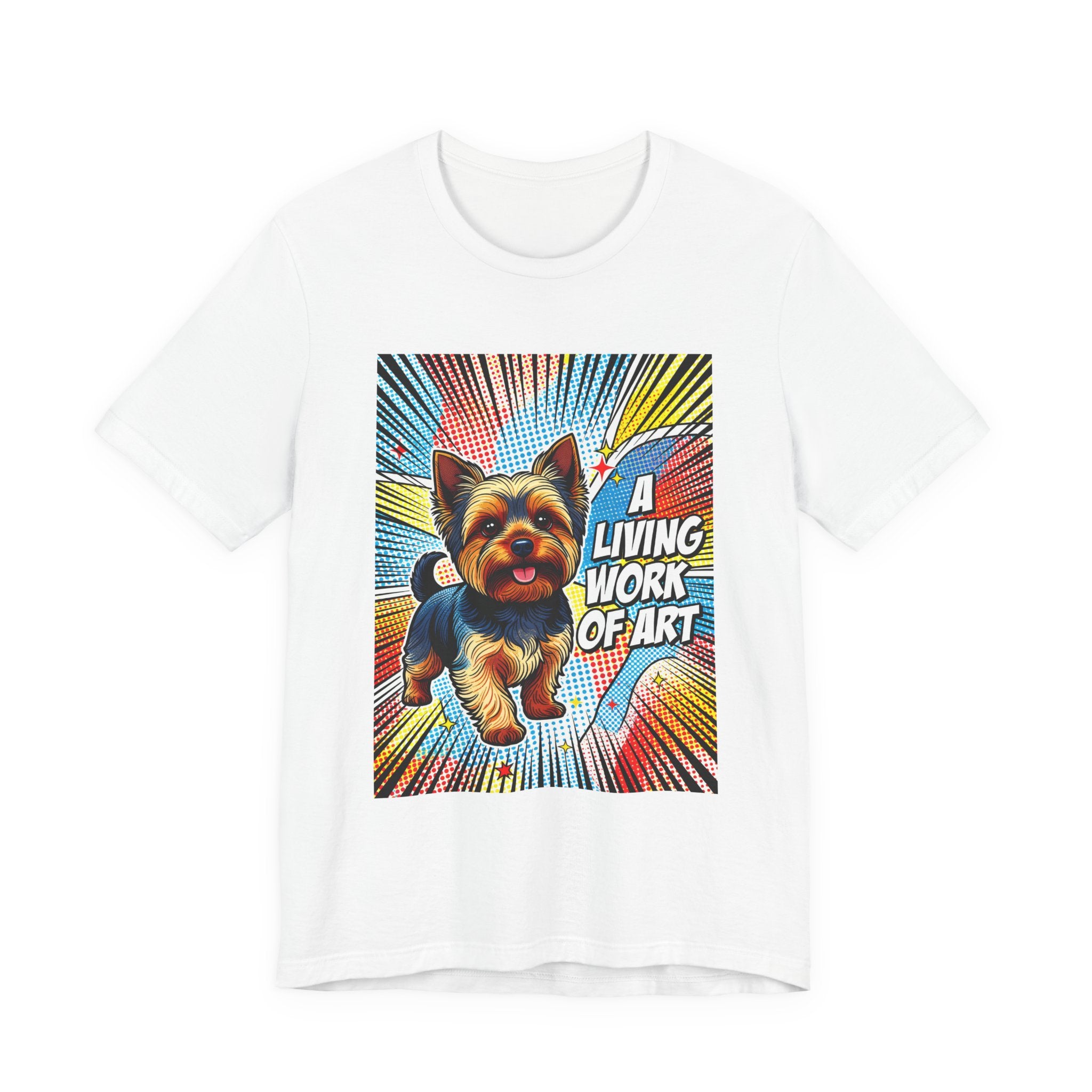 Yorkshire Terrier T Shirt | Living Work of Art Collection | Pop Art