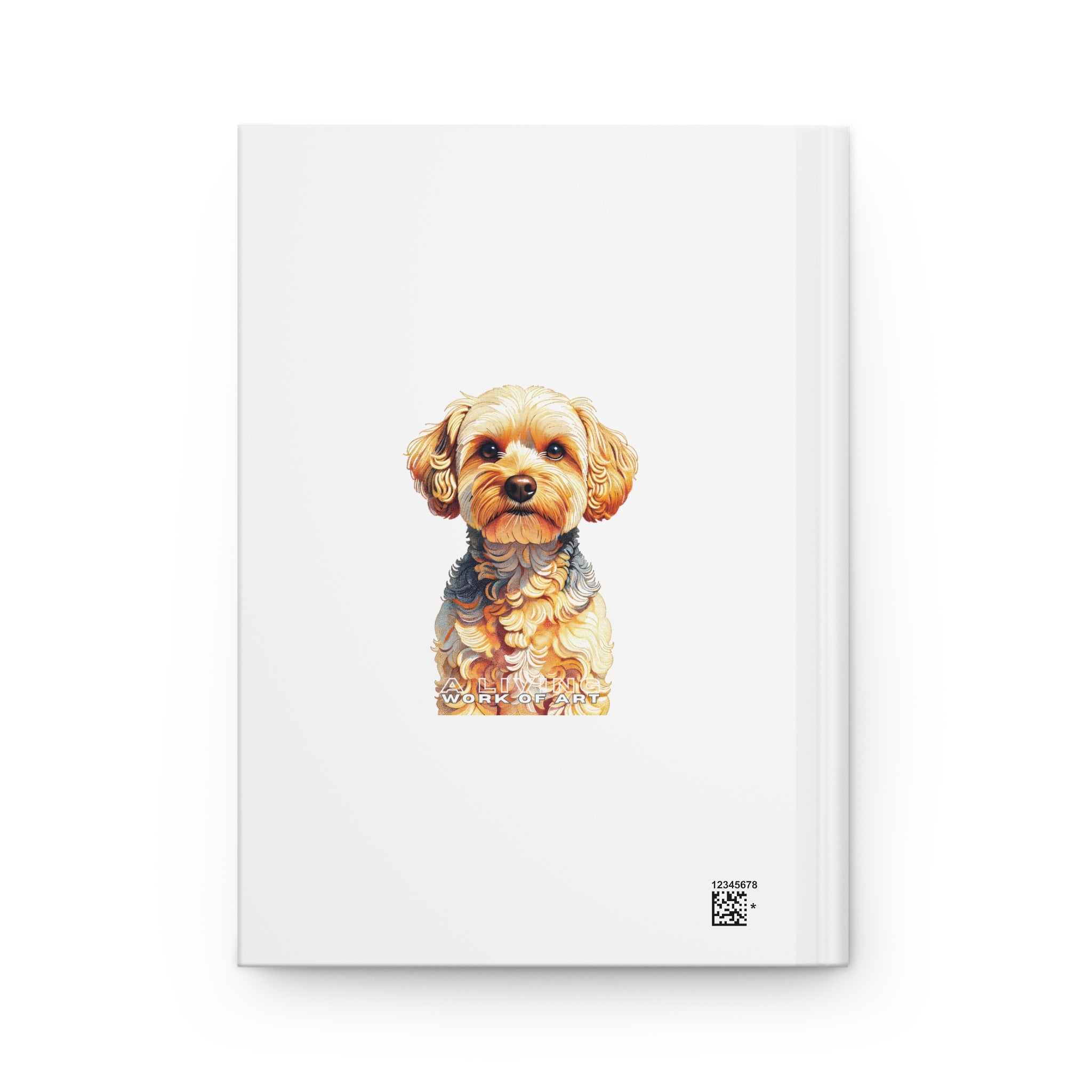 Yorkipoo Notebook | Living Work of Art Collection | Pointillism Style