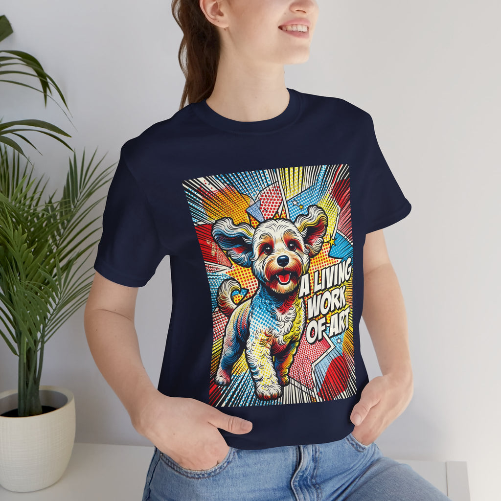 Cockapoo T Shirt | Living Work of Art Collection | Pop Art