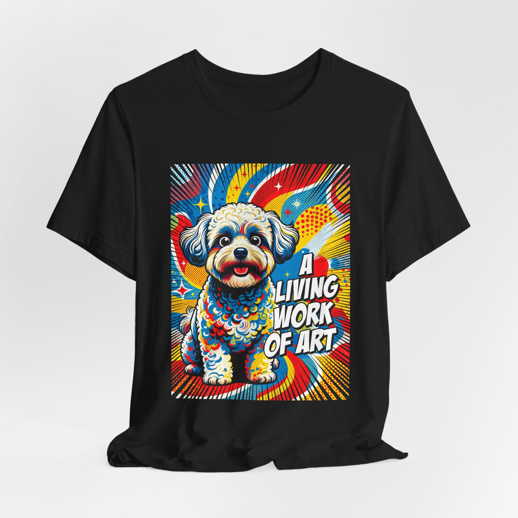 Shih-Poo T Shirt | Living Work of Art Collection | Pop Art