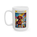 Dachshund Coffee Mug | Living Work of Art Collection | Pop Art