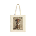 Dachshund Tote Bag | Living Work of Art Collection | Mosaic Style