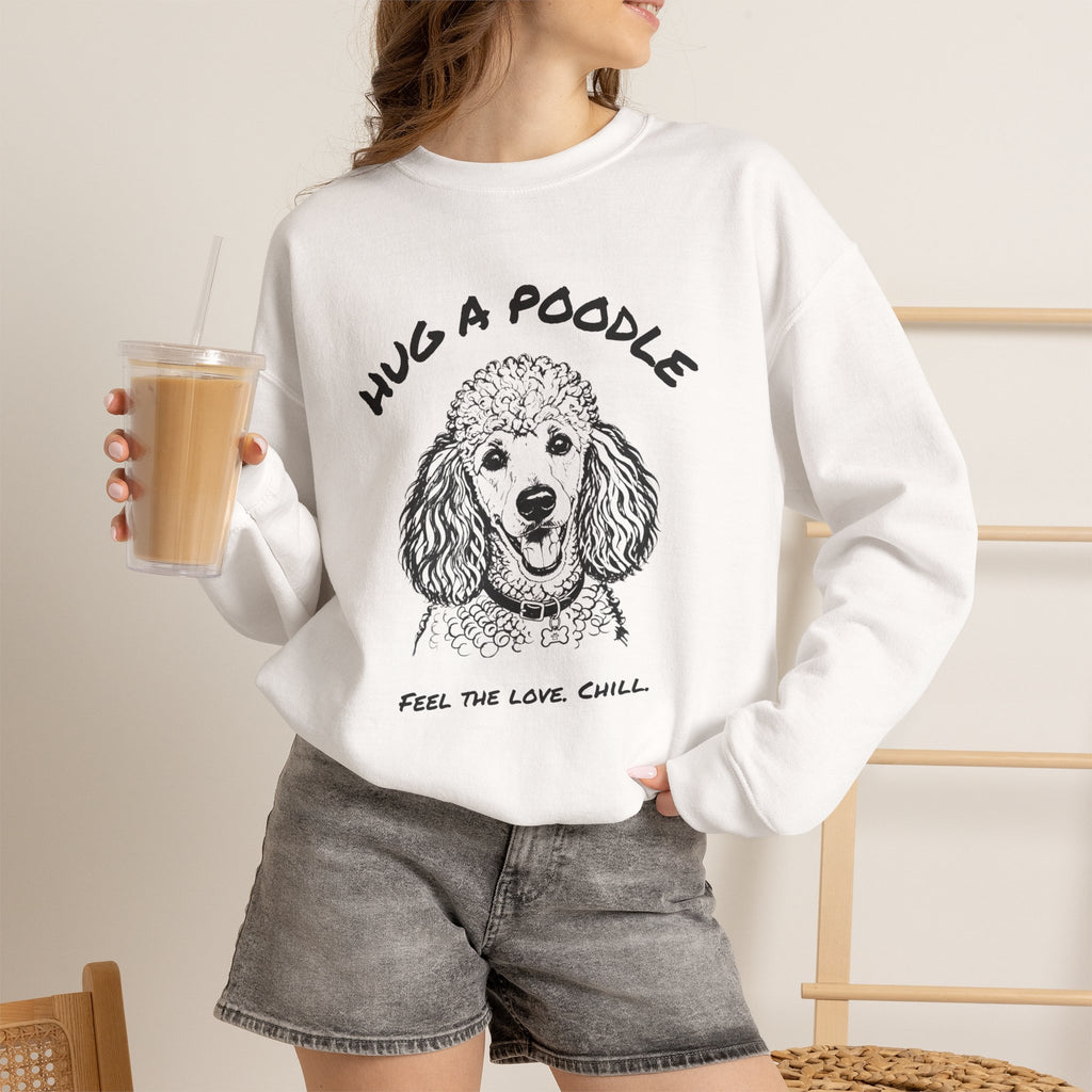Poodle Sweatshirt | Hug A Poodle