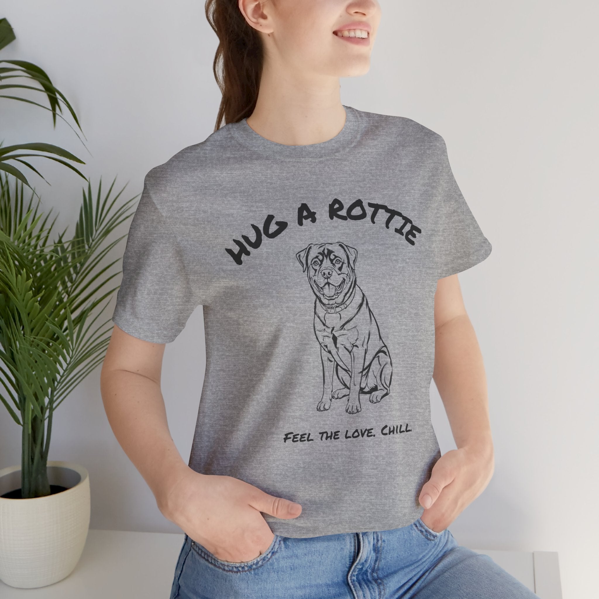 Rottweiler T Shirt | Hug a Rottie