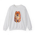 Pomeranian Sweatshirt | Living Work of Art Collection | Pointillism Style