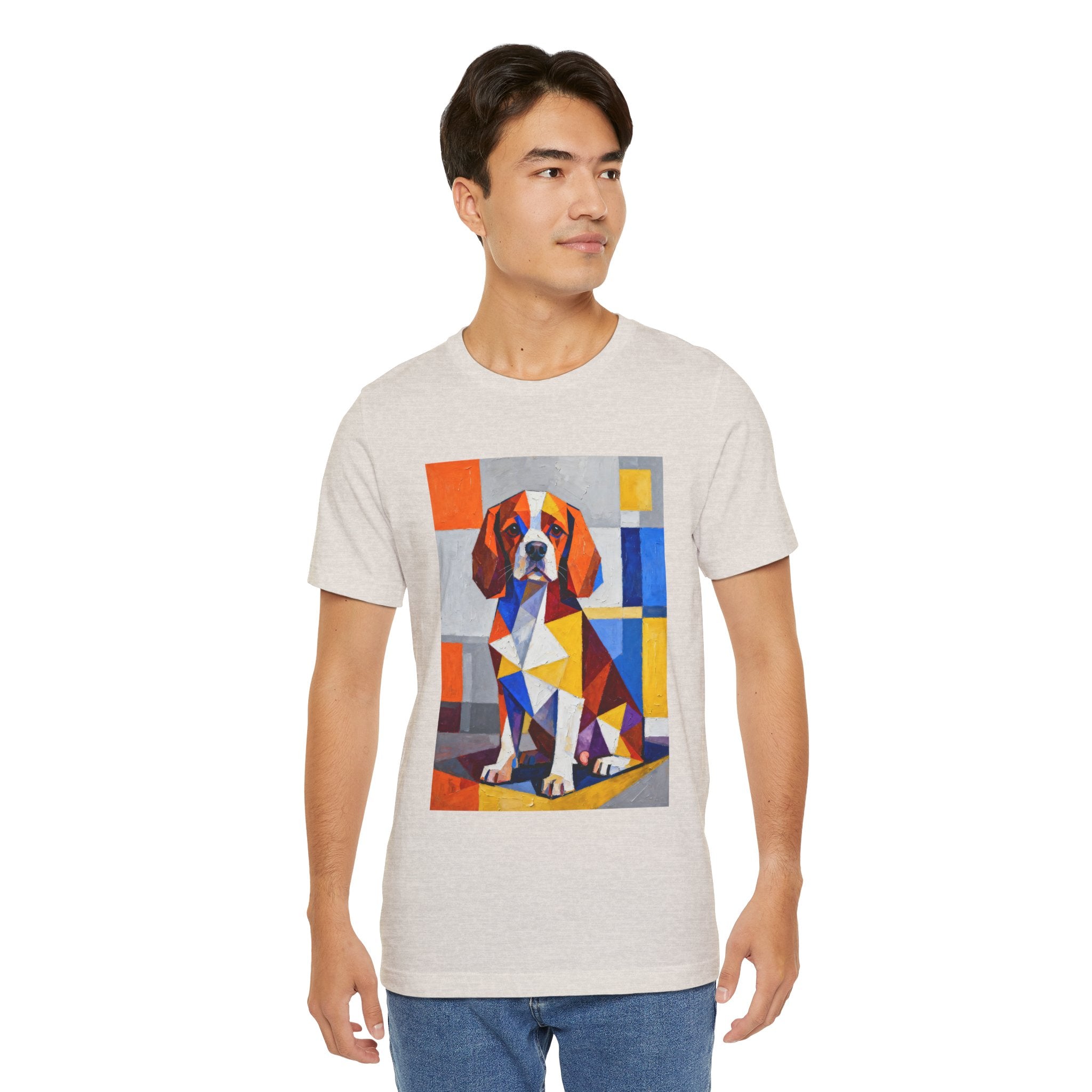 Cavalier King Charles Spaniel T Shirt | Living Work of Art Collection | Cubist Style
