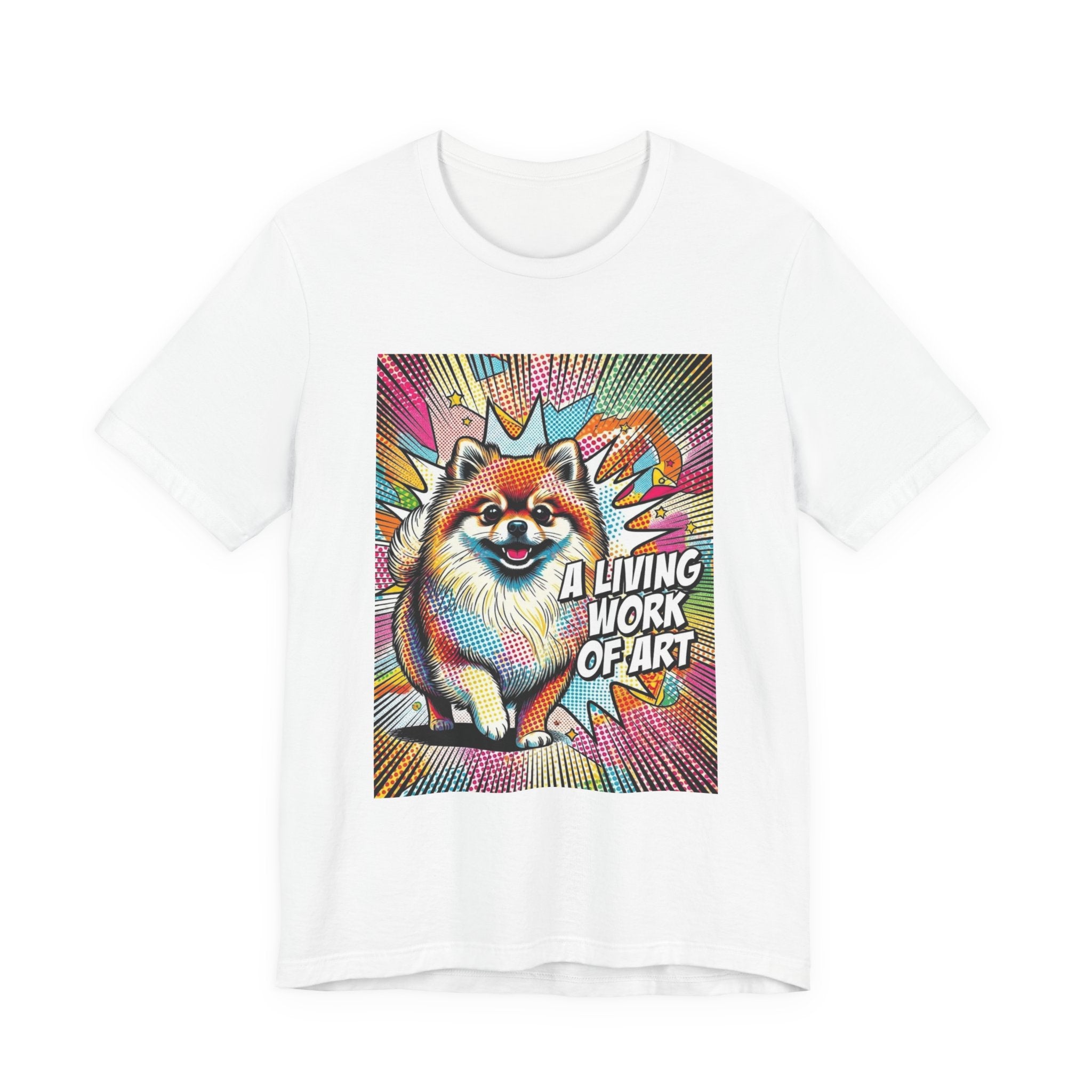 Pomeranien T Shirt | Living Work of Art Collection | Pop Art