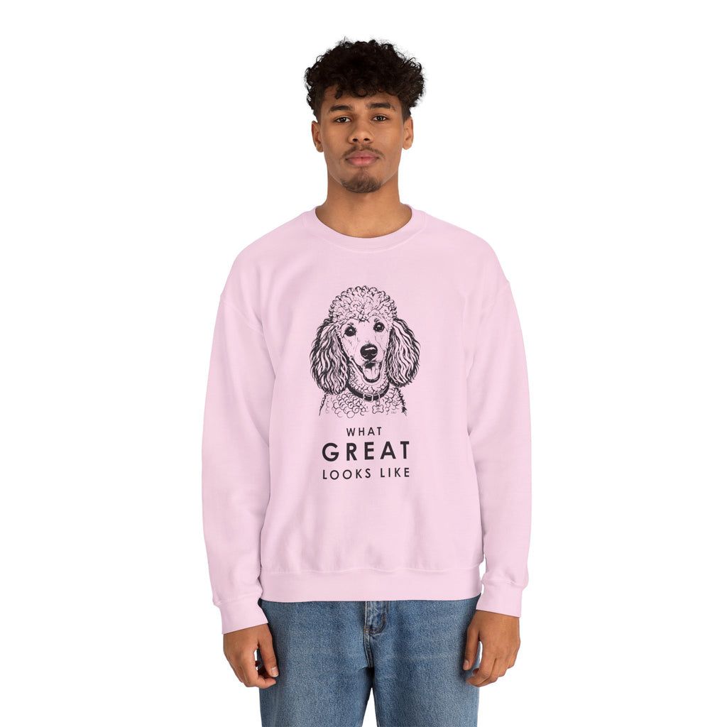 Poodle Sweatshirt | What Great Looks Like