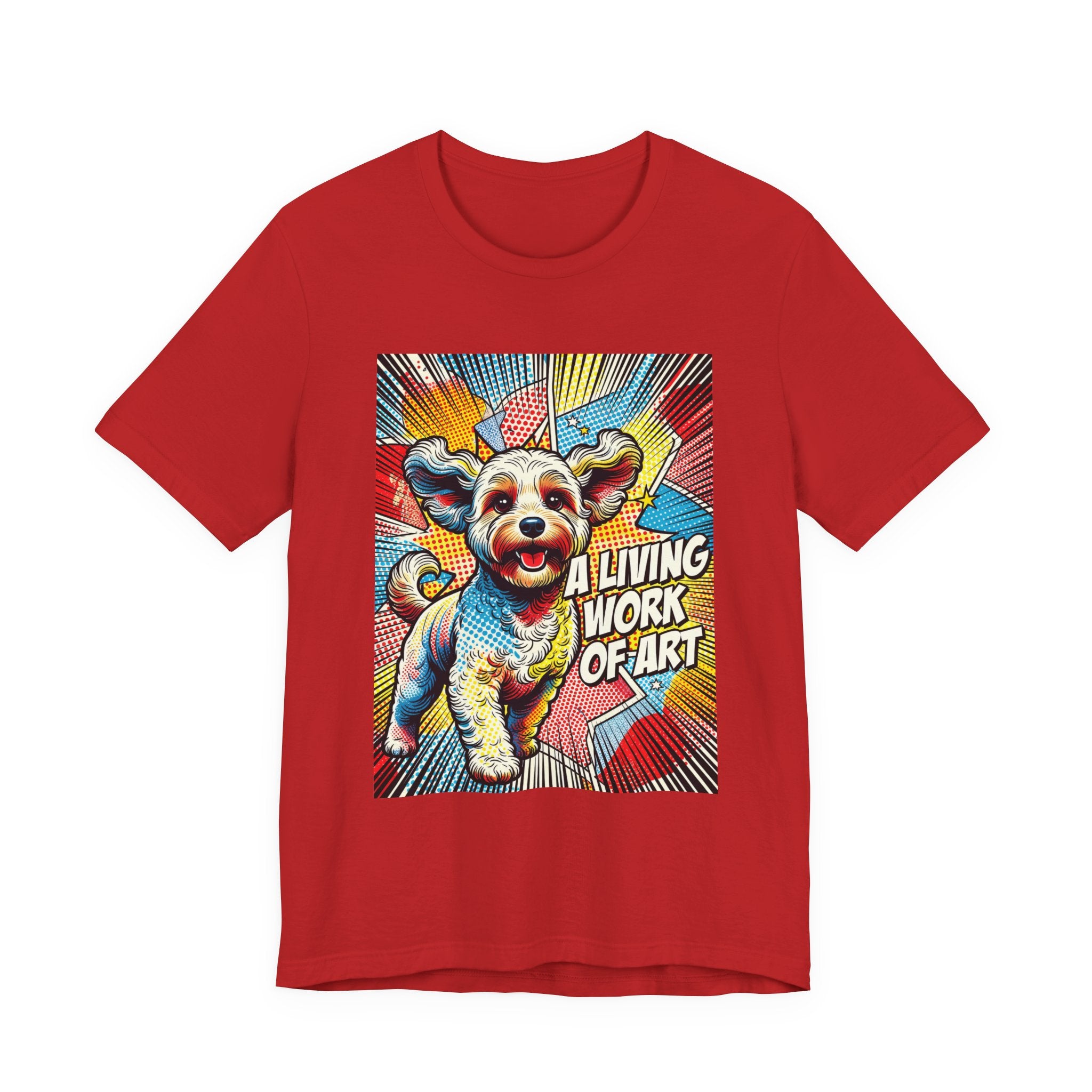 Cockapoo T Shirt | Living Work of Art Collection | Pop Art
