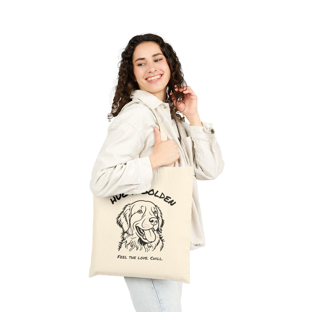Golden Retriever Tote Bag | Hug a Golden