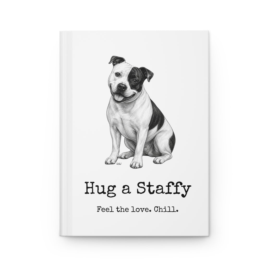 Staffordshire Bull Terrier Notebook | Hug a Staffy