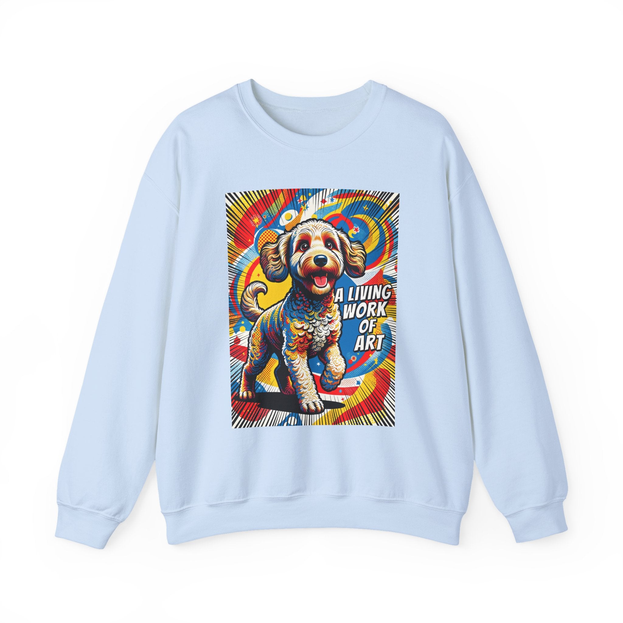 Labradoodle Sweatshirt | Living Work of Art Collection | Pop Art