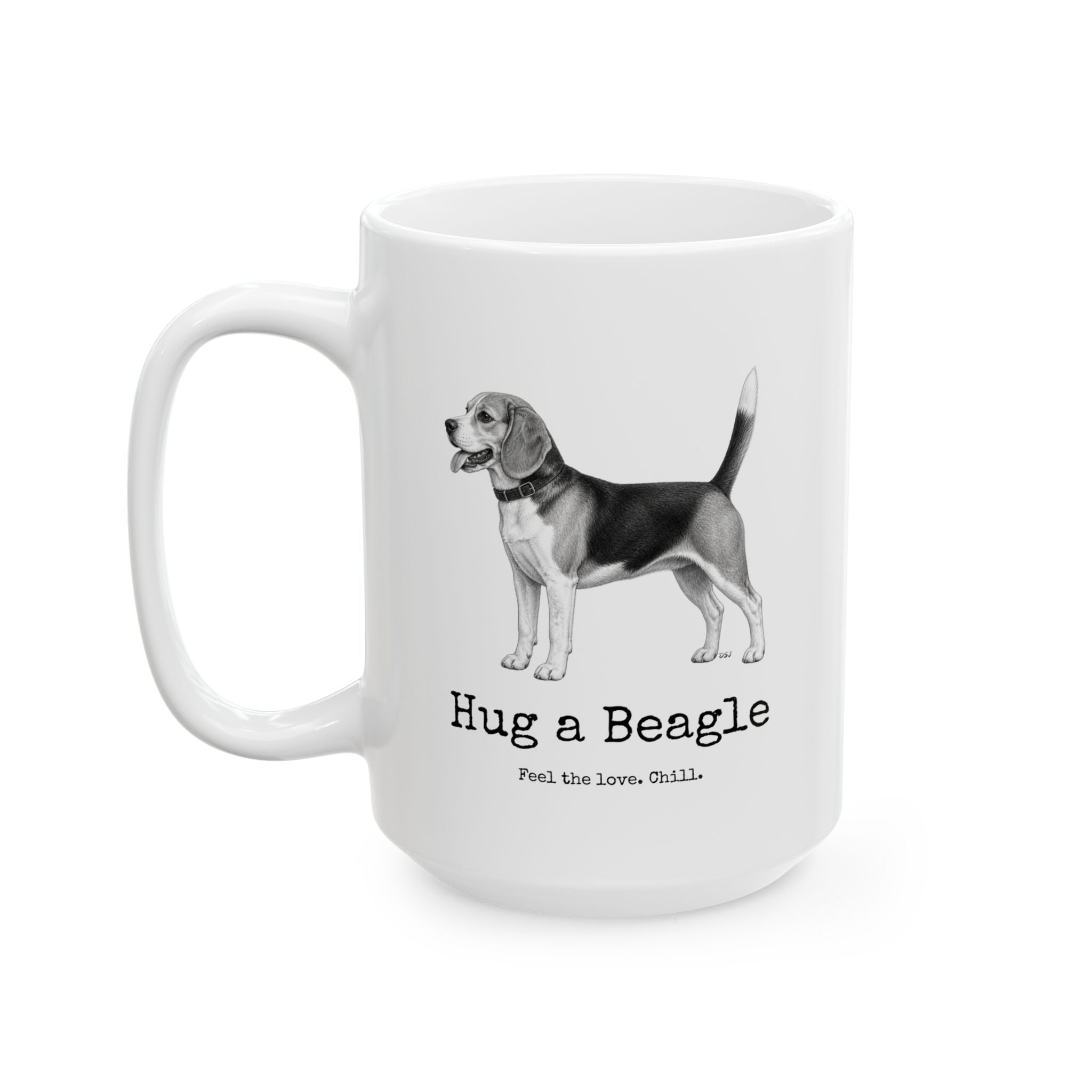 Beagle Coffee Mug | Hug a Beagle