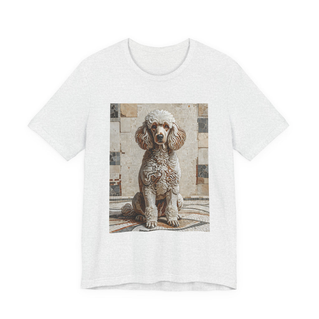 Poodle T Shirt | Living Work of Art Collection | Mosaic Style