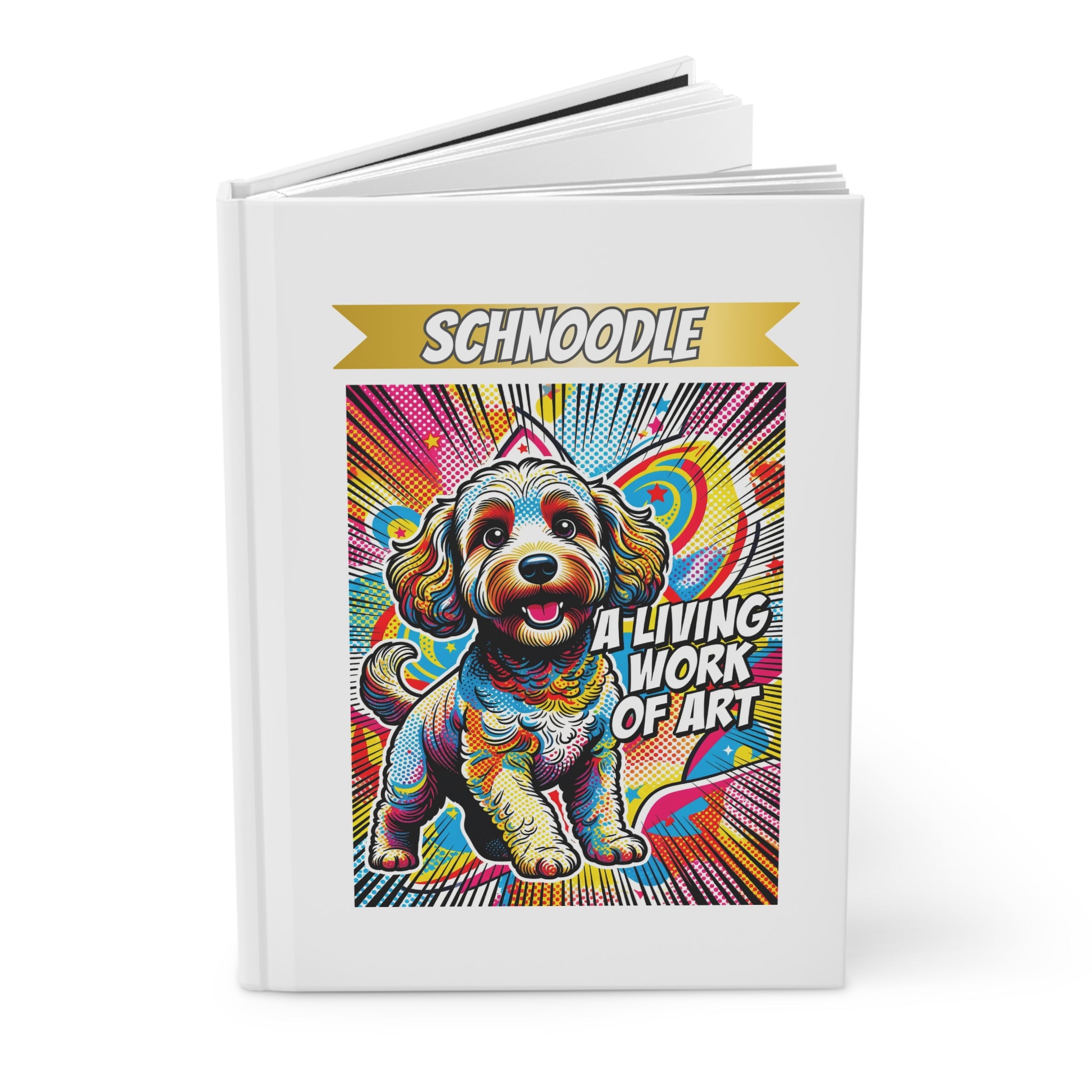 Schnoodle Notebook | Living Work of Art Collection | Pop Art