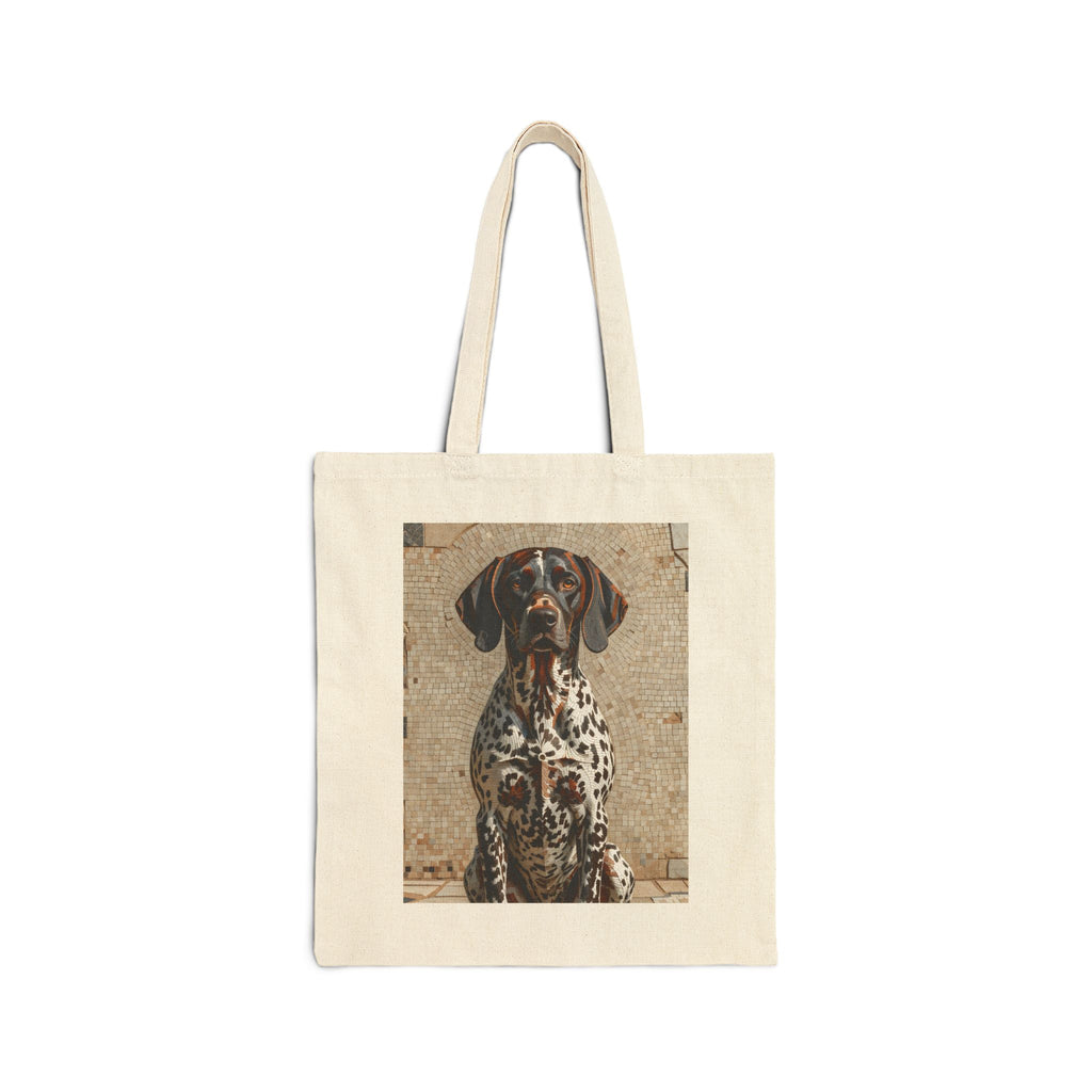 German Shorthaired Pointer Tote Bag | Living Work of Art Collection | Mosaic Style