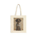German Shorthaired Pointer Tote Bag | Living Work of Art Collection | Mosaic Style