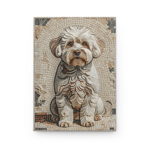Bichon Frise Notebook | Living Work of Art Collection | Mosaic Style