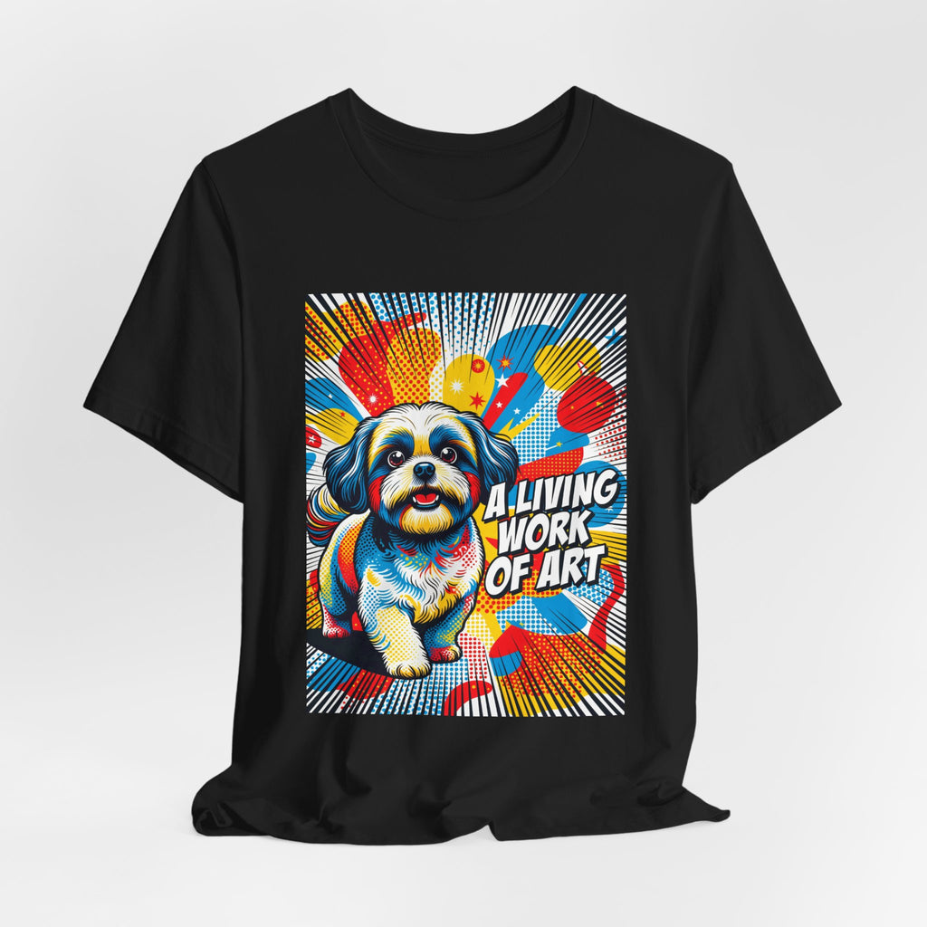 Shih Tzu T Shirt | Living Work of Art Collection | Pop Art