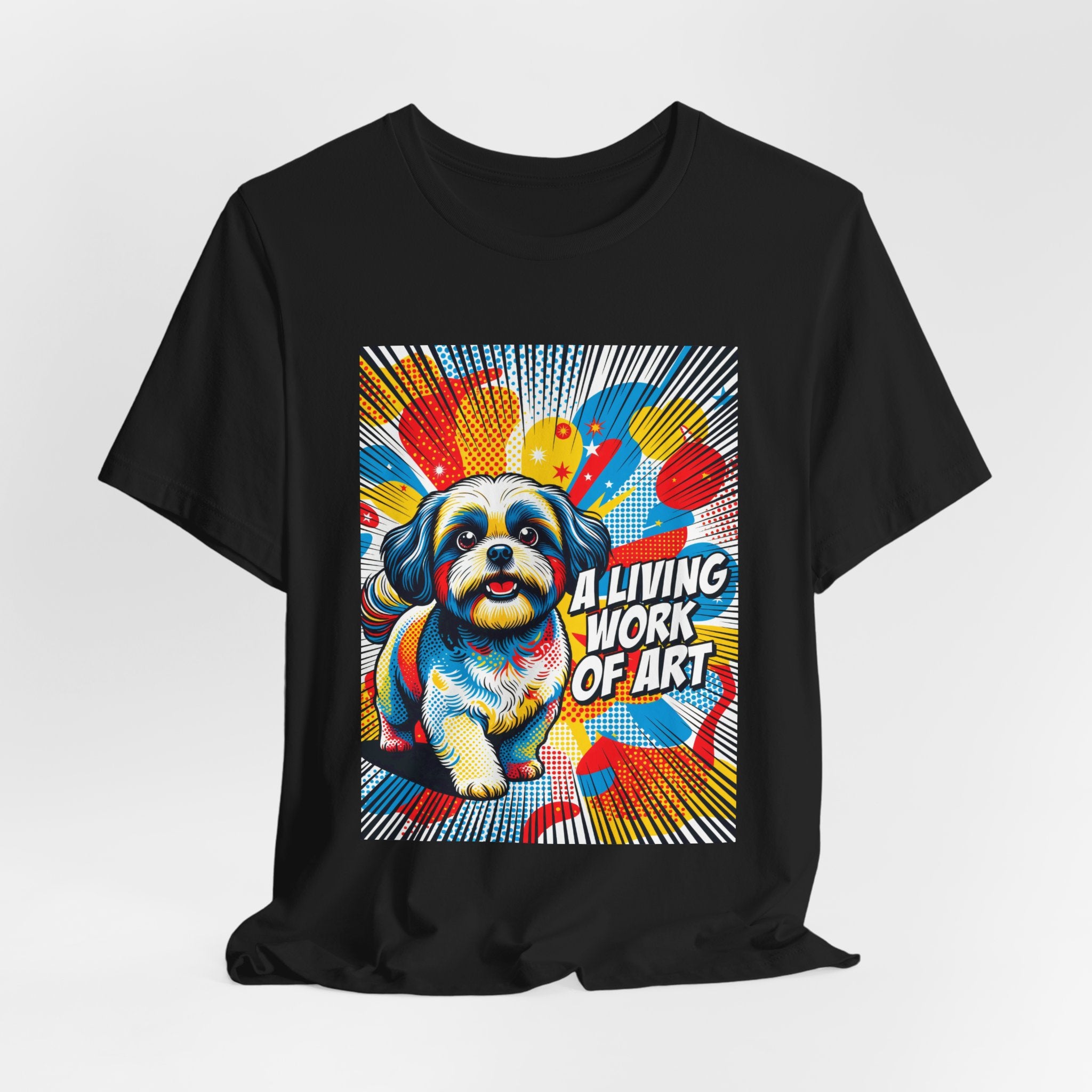 Shih Tzu T Shirt | Living Work of Art Collection | Pop Art