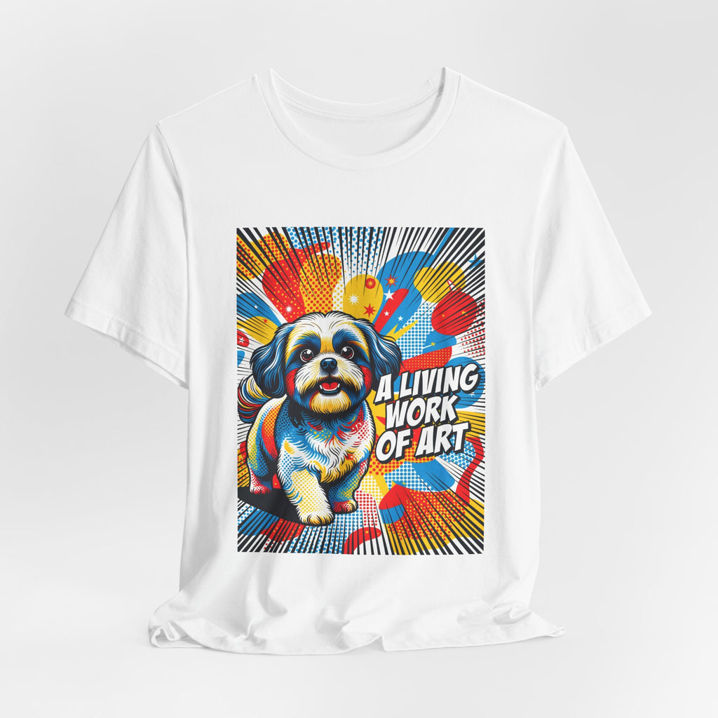 Shih Tzu T Shirt | Living Work of Art Collection | Pop Art