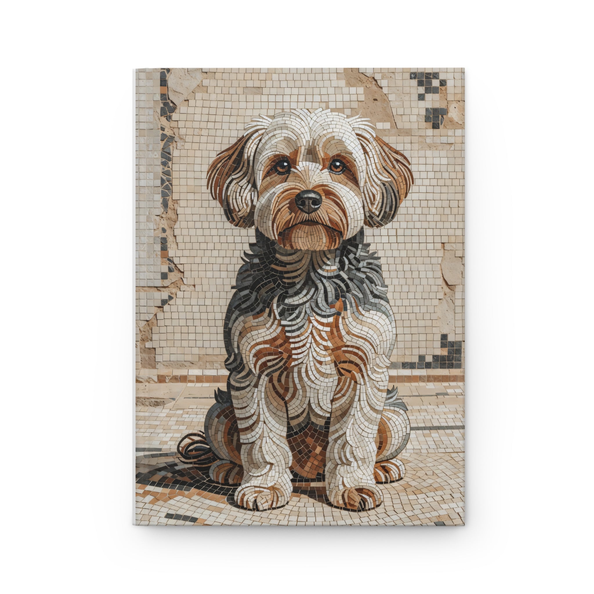 Yorkipoo Notebook | Living Work of Art Collection | Mosaic Style