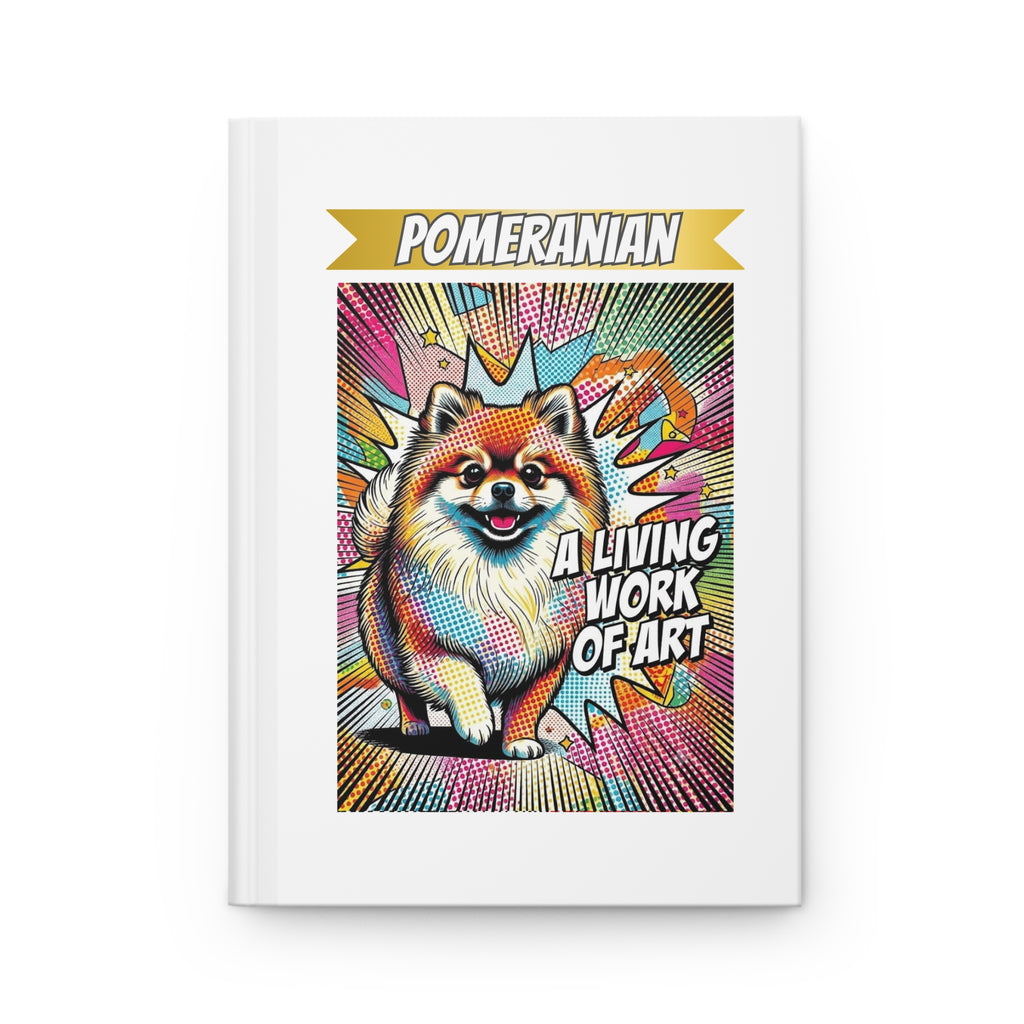 Pomeranian Notebook | Living Work of Art Collection | Pop Art