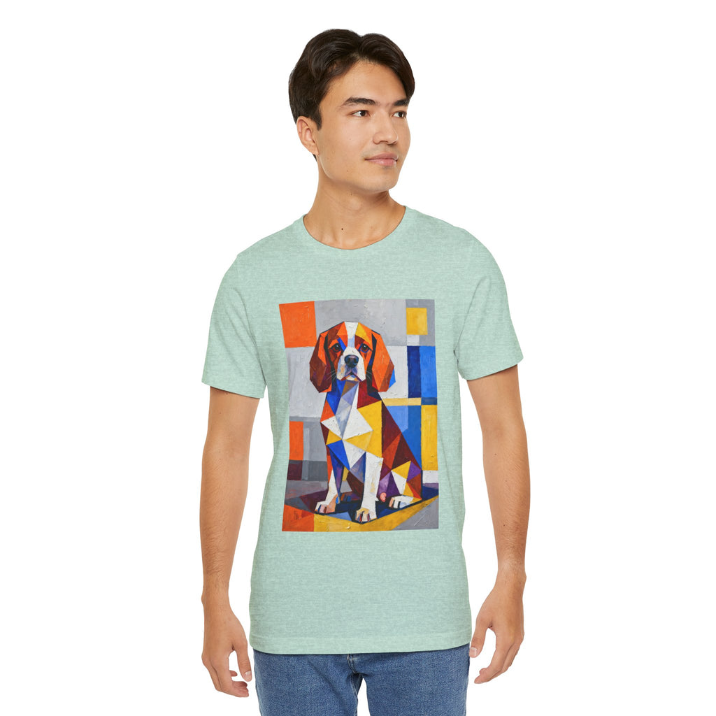 Cavalier King Charles Spaniel T Shirt | Living Work of Art Collection | Cubist Style
