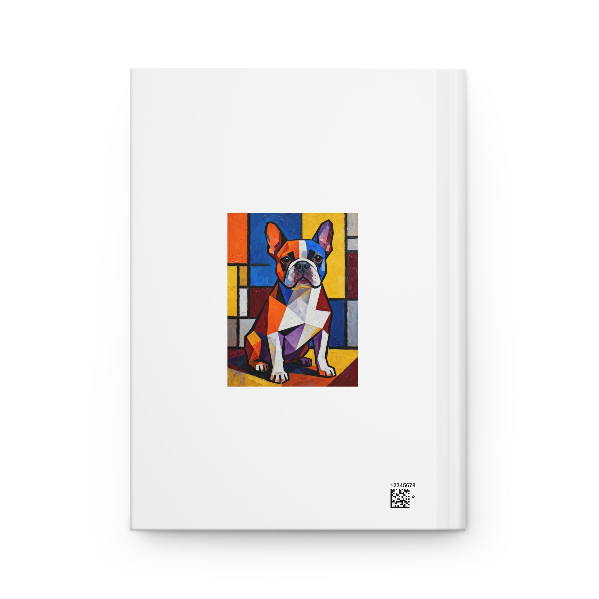 French Bulldog Notebook | Living Work of Art Collection | Cubist Style