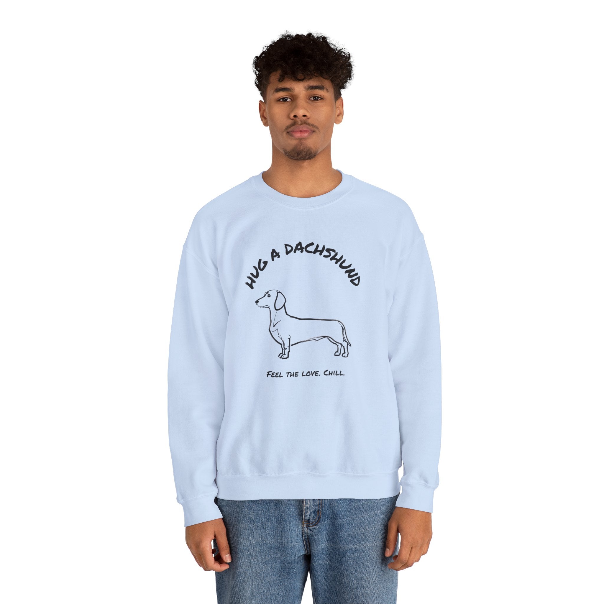 Dachshund Sweatshirt | Hug A Dachshund
