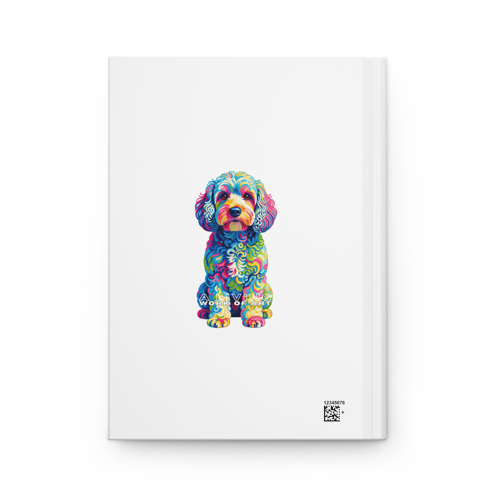 Cockapoo Notebook | Living Work of Art Collection | Pointillism Style