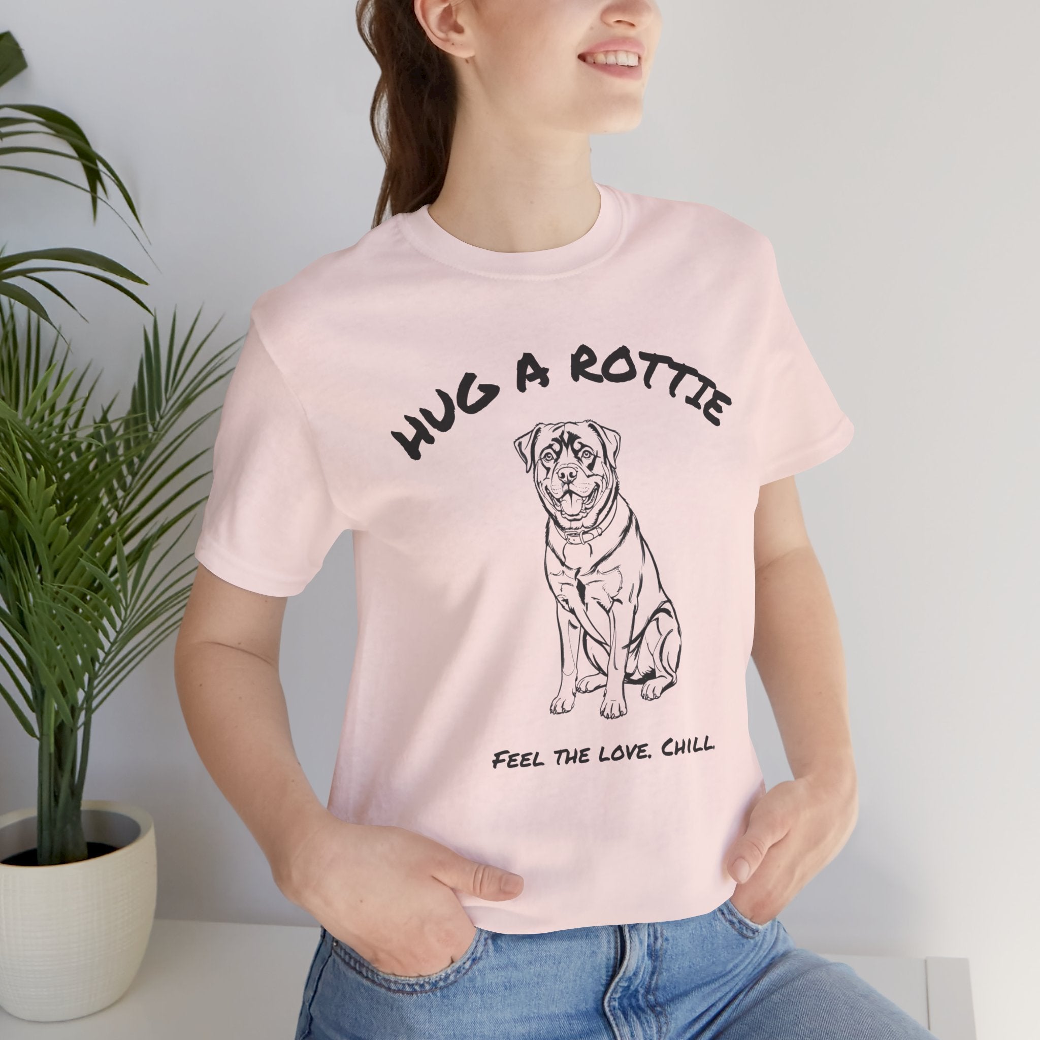 Rottweiler T Shirt | Hug a Rottie