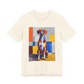 German Shorthaired Pointer T Shirt | Living Work of Art Collection | Cubist Style