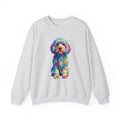 Cockapoo Sweatshirt | Living Work of Art Collection | Pointillism Style