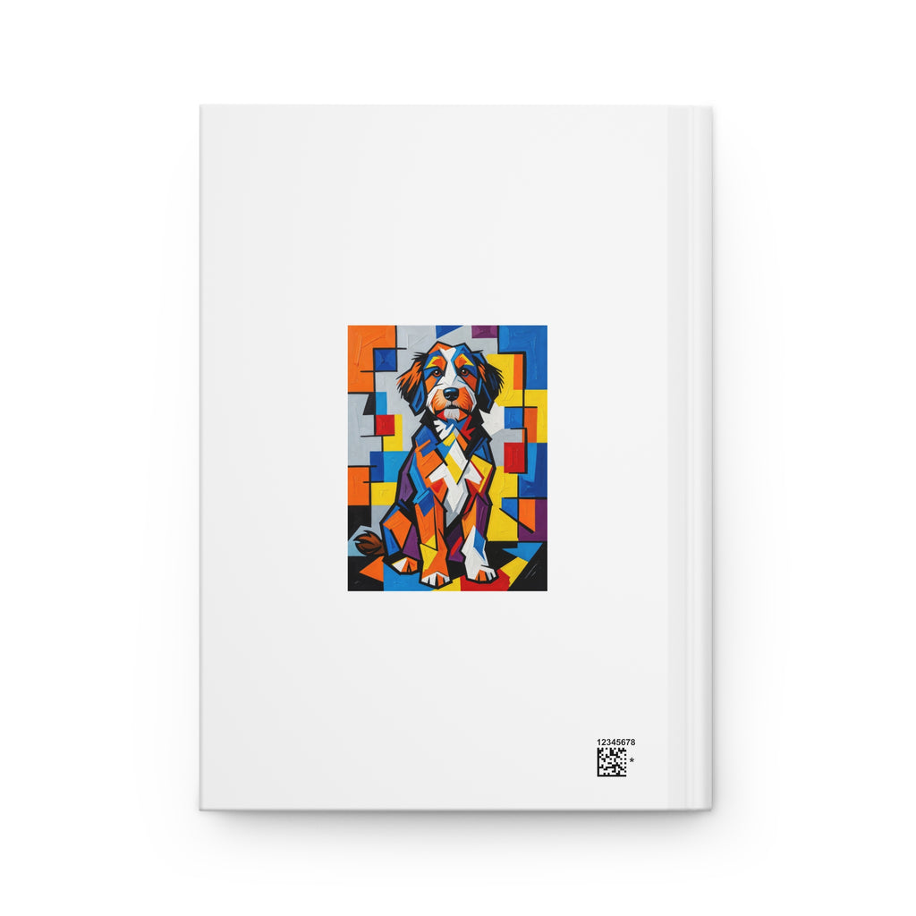 Bernedoodle Notebook | Living Work of Art Collection | Cubist Style