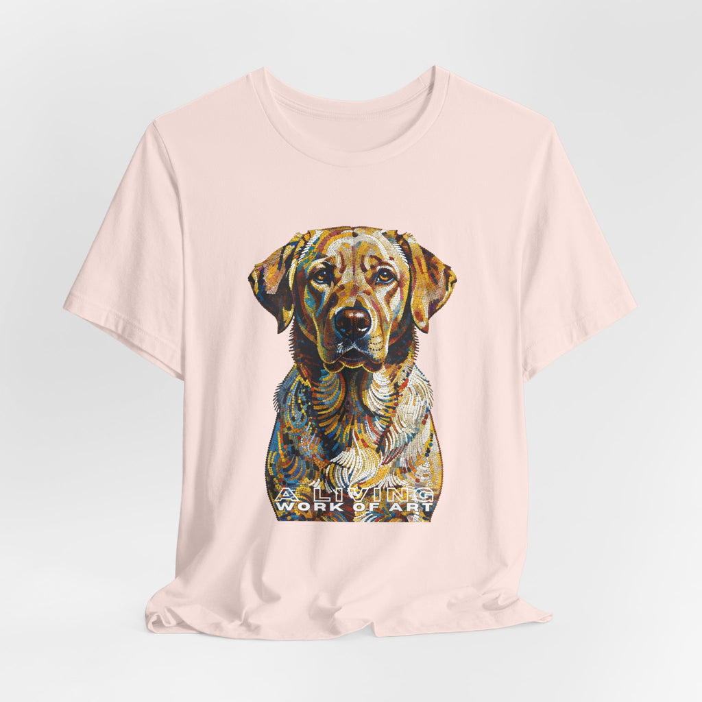 Labrador Retriever T Shirt | Living Work of Art Collection | Pointillism Style