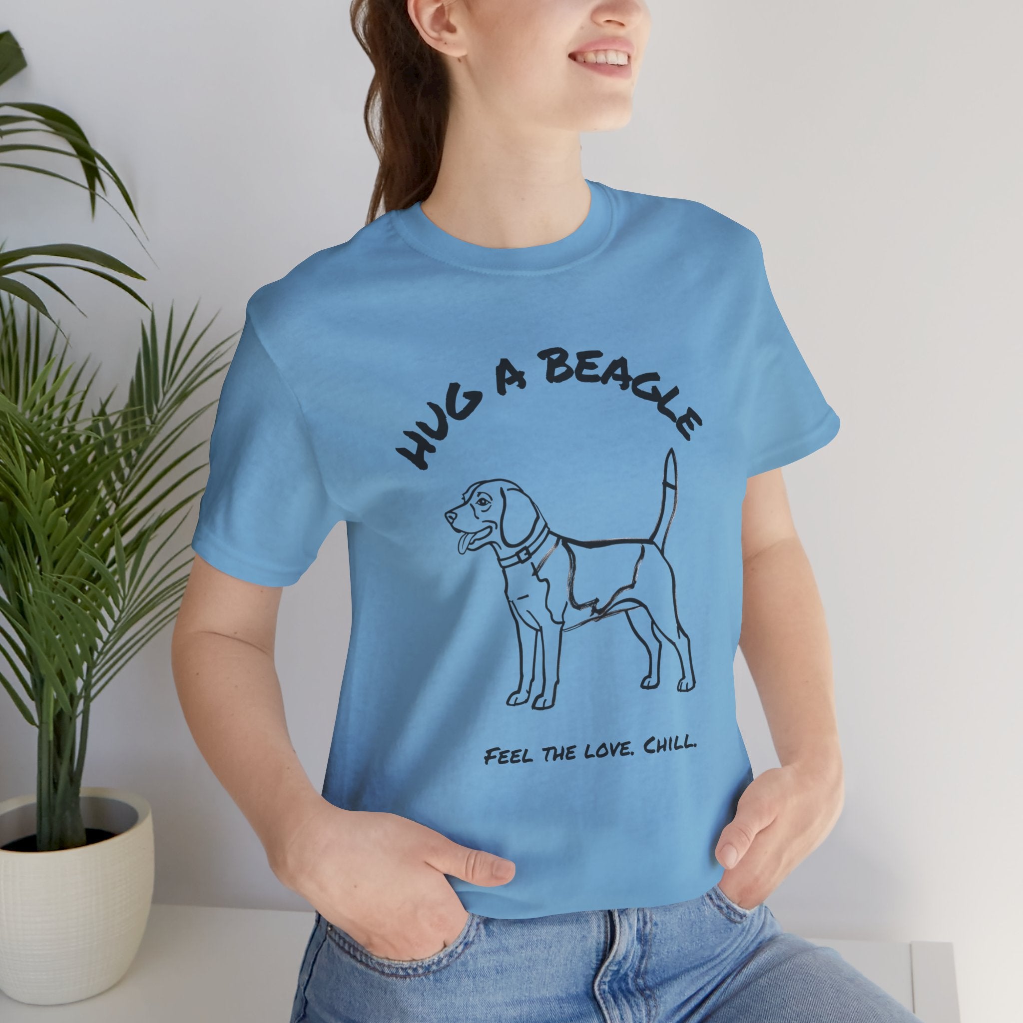 Beagle T Shirt | Hug a Beagle
