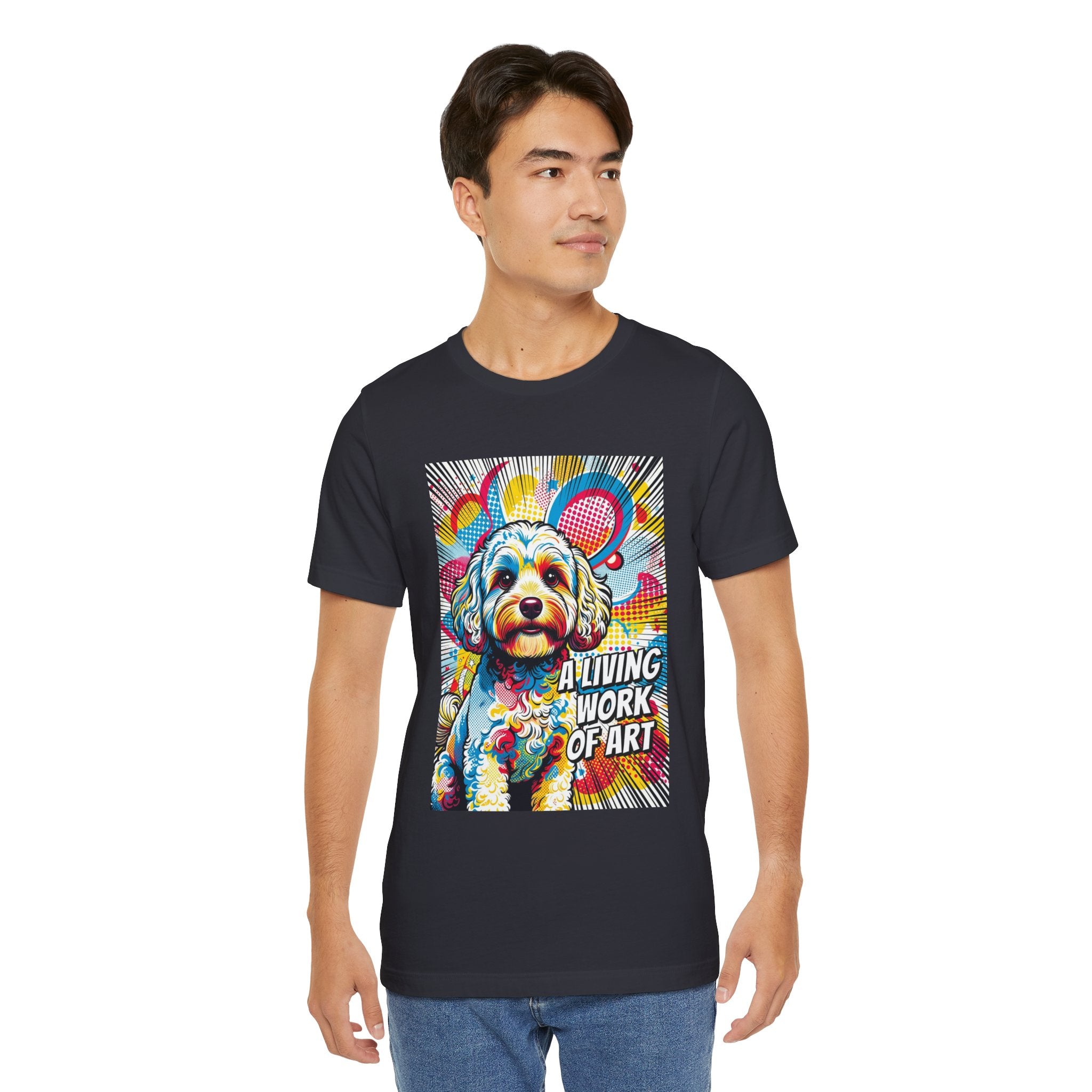 Cavapoo T Shirt | Living Work of Art Collection | Pop Art