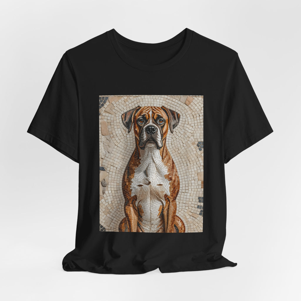 Boxer T Shirt | Living Work of Art Collection | Mosaic Style
