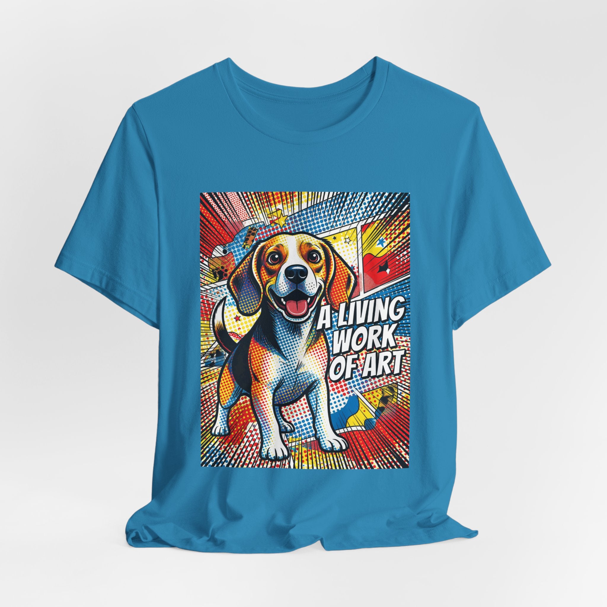 Beagle T Shirt | Living Work of Art Collection | Pop Art