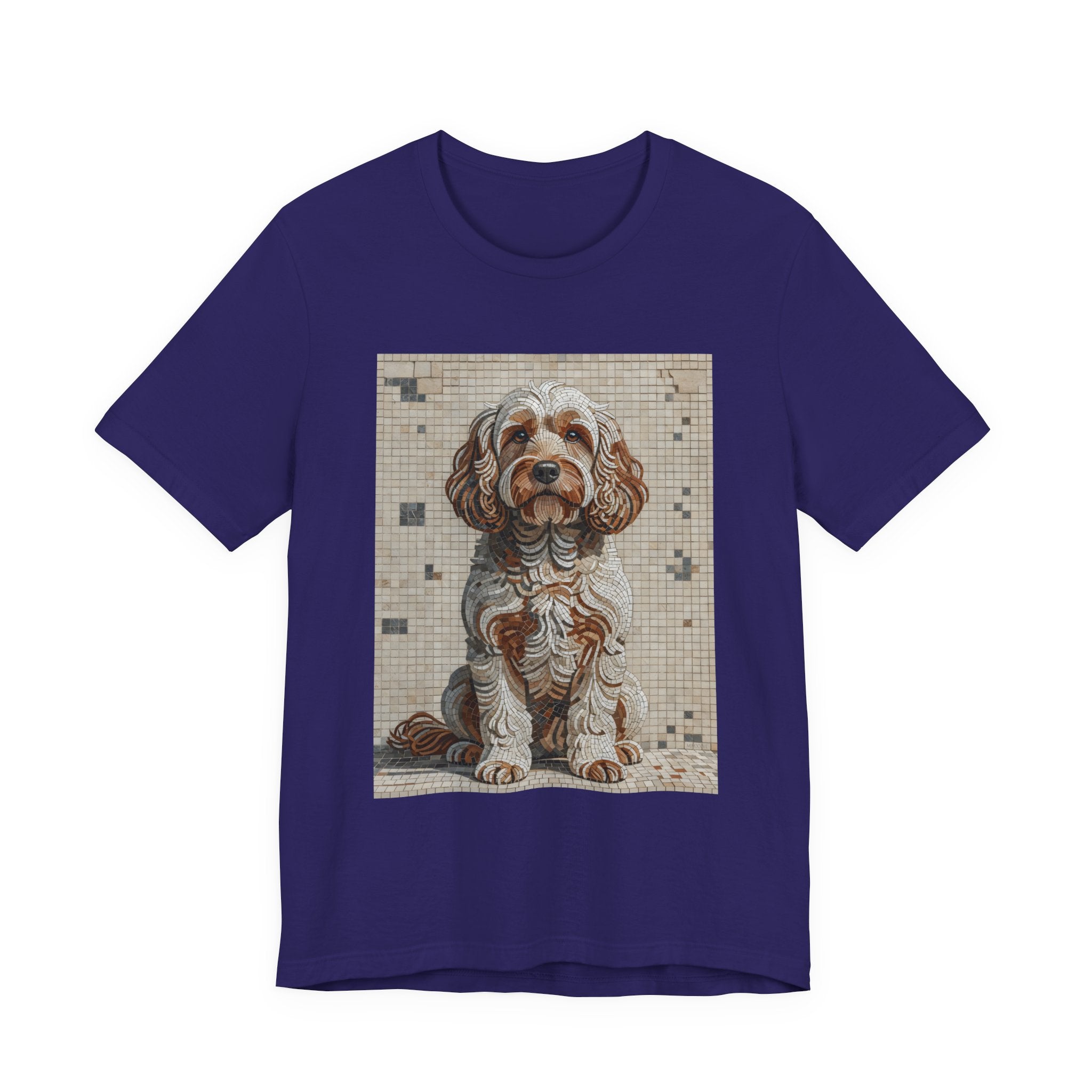 Cockapoo T Shirt | Living Work of Art Collection | Mosaic Style