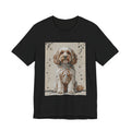 Cavapoo T Shirt | Living Work of Art Collection | Mosaic Style