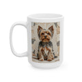 Yorkshire Terrier Coffee Mug | Living Work of Art Collection | Mosaic Style