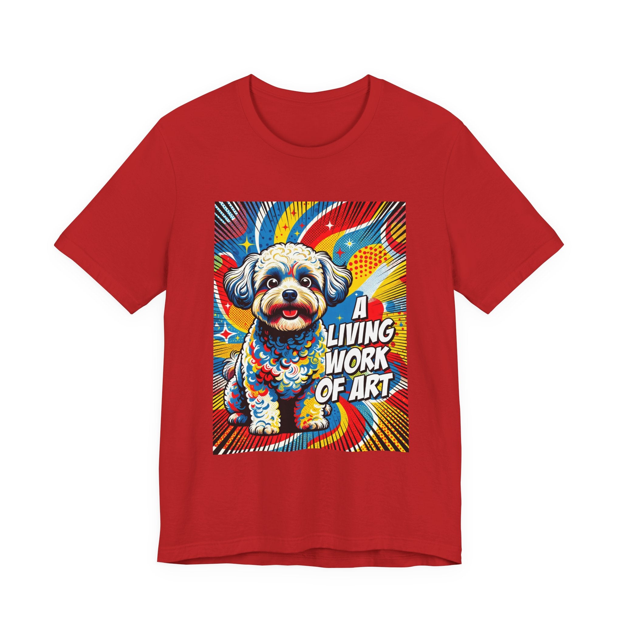 Shih-Poo T Shirt | Living Work of Art Collection | Pop Art