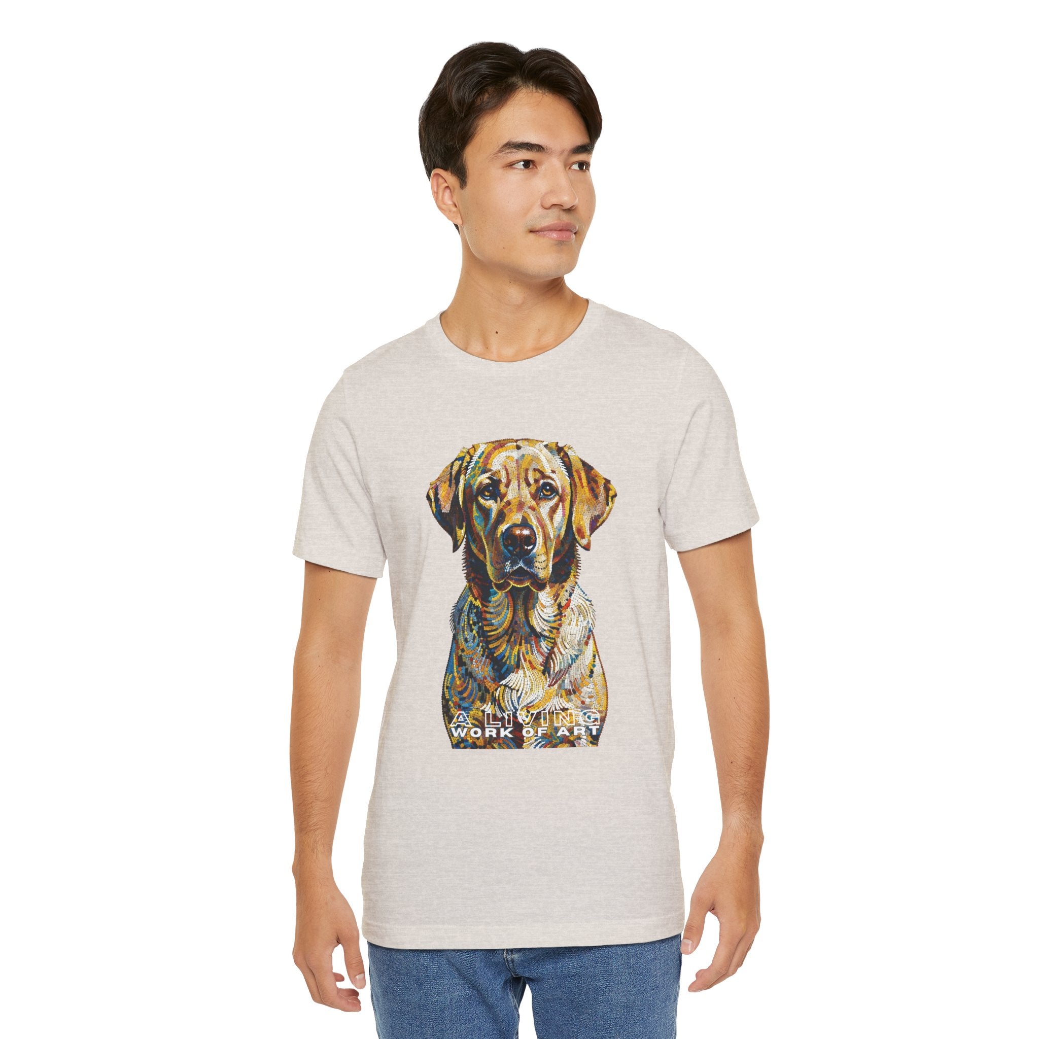 Labrador Retriever T Shirt | Living Work of Art Collection | Pointillism Style